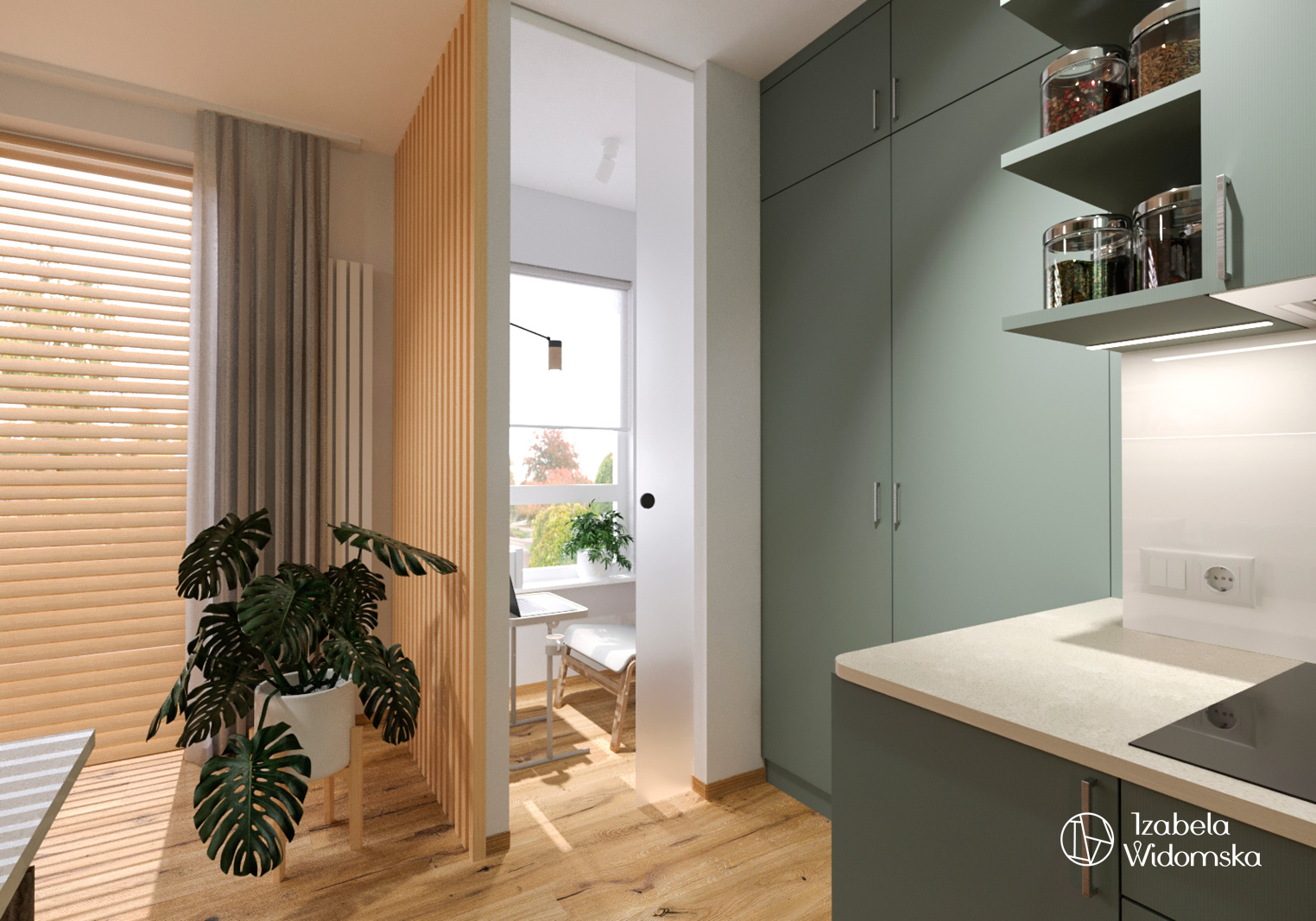 Rodzinne mieszkanie hygge | Ciepło Optymizm Wygoda | Projekt wnętrza architekt Izabela Widomska