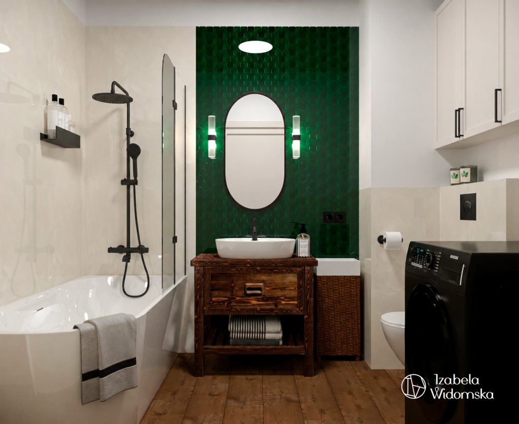 Metamorfoza mieszkania 40 m² w Wilanowie | Harmonia Dobre życie Dopasowanie | Projekt wnętrza architekt Izabela Widomska